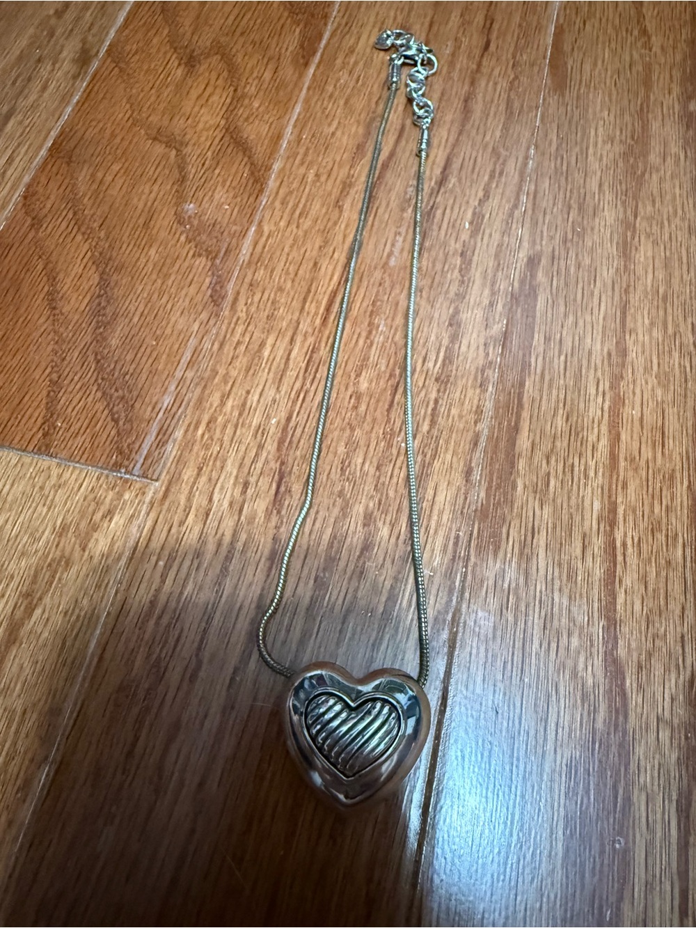 Brighton Gold Heart Locket Necklace